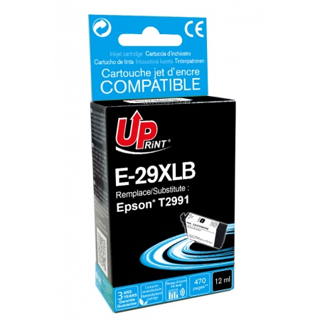Cartouche Uprint Epson Fraise T29XL Noir remanufacture