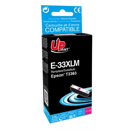 Cartouche Uprint Epson Orange T33XL Magenta remanufacture