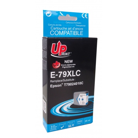Cartouche Uprint Epson Tour de Pise T79XL Cyan compatible