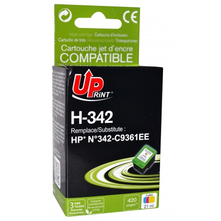 Cartouche Uprint HP 342 Couleurs remanufacture