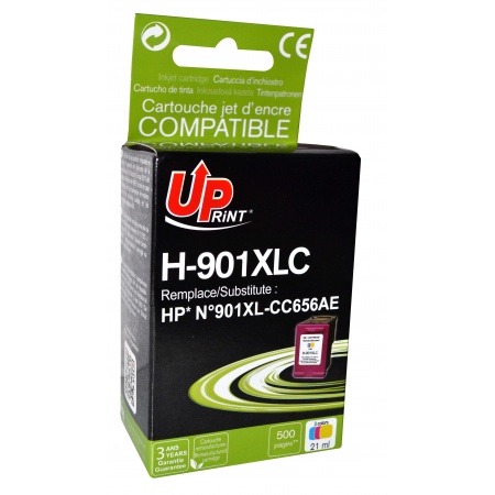 Cartouche Uprint HP 901XL Couleurs remanufacture