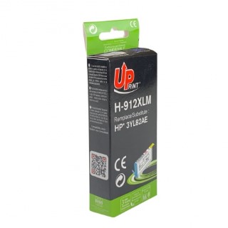 Cartouche Uprint HP 912XL Magenta remanufacture