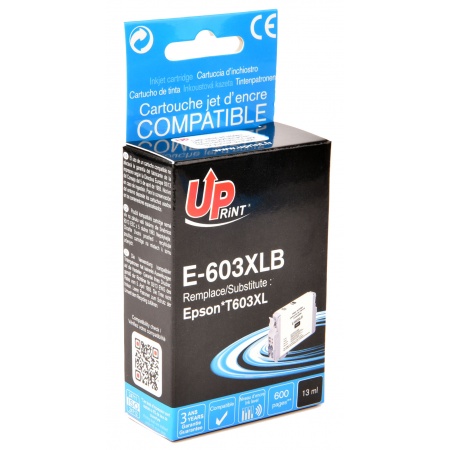 Cartouche Uprint Epson toile de mer 603XL Noir compatible