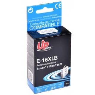 Cartouche Uprint Epson stylo plume T16 XL BK remanufacture