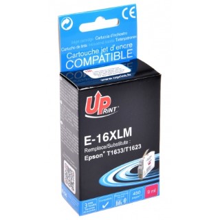 Cartouche Uprint Epson stylo plume T16 XL M remanufacture