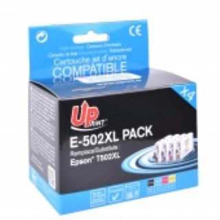 Pack 4 cartouches Uprint Epson Jumelles 502 XL compatibles