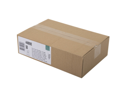 Carton de 50 bobines pour tickets de carte bancaire 57x37mm - 18m - 1 pli thermique 48g/m2 - Blanc