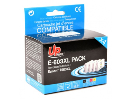 PACK CARTOUCHES REMANUFACTUREES UP EPSON ETOILE DE MER 603XL BK + CMY